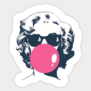 Bubblegum Diva Sticker